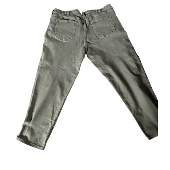 Lands End Men's Jeans Green Size 40 Five Pocket‎ Straight Leg - Picture 4 of 5